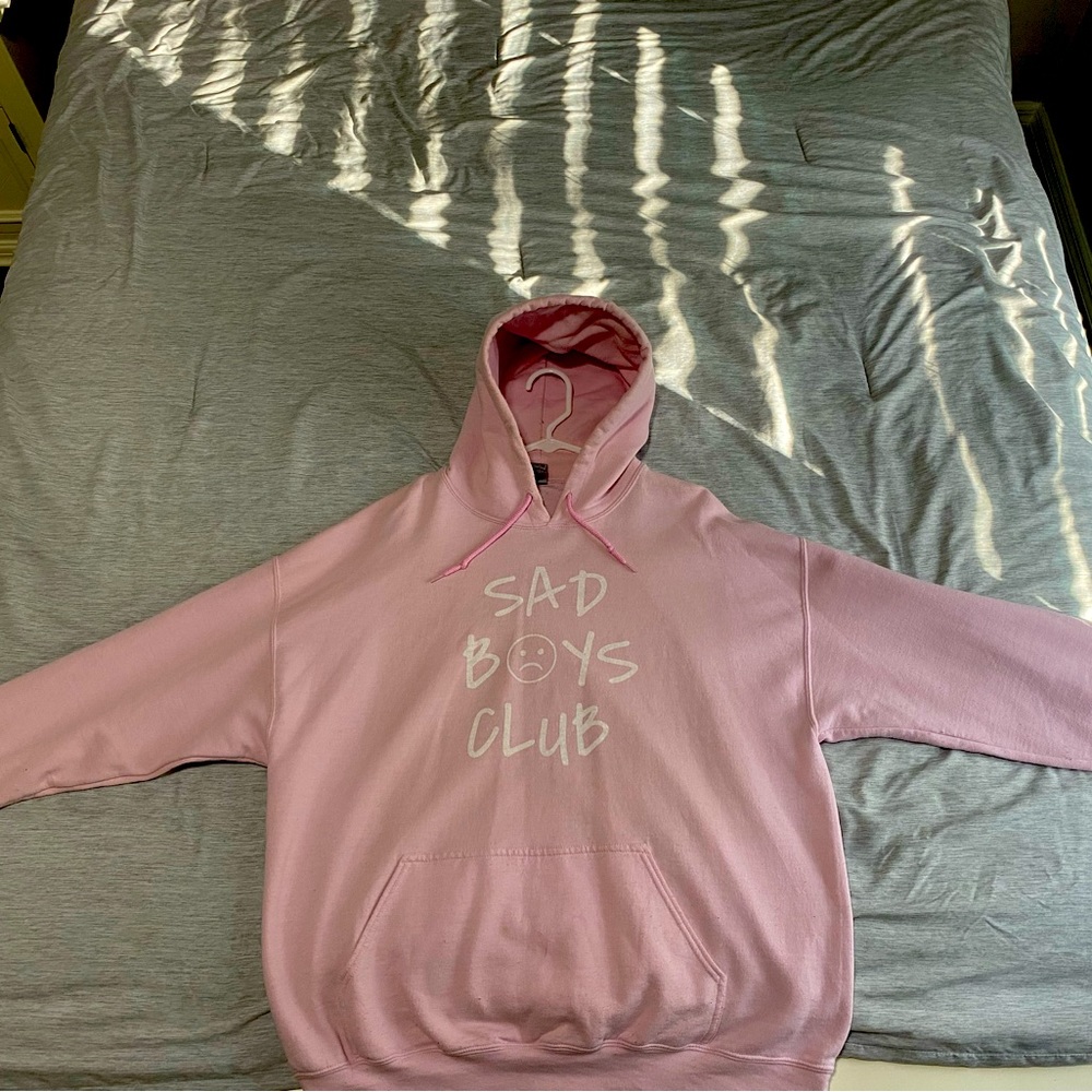 Men’s XL sad boys club hoodie